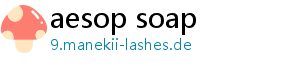 aesop soap